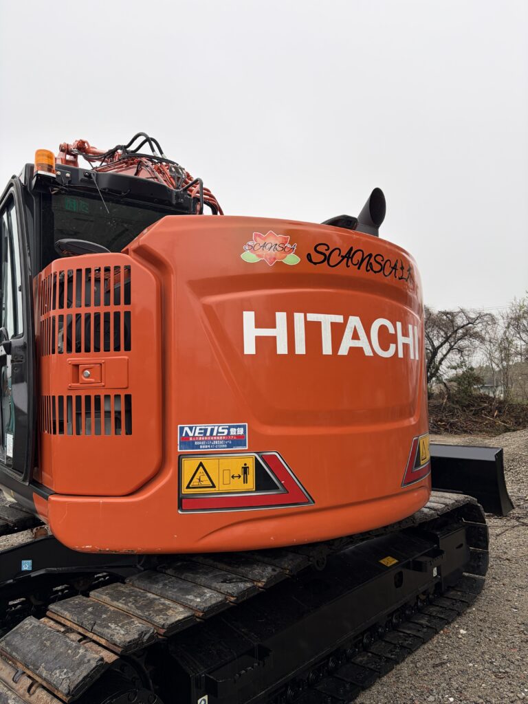 重機が納品されました！